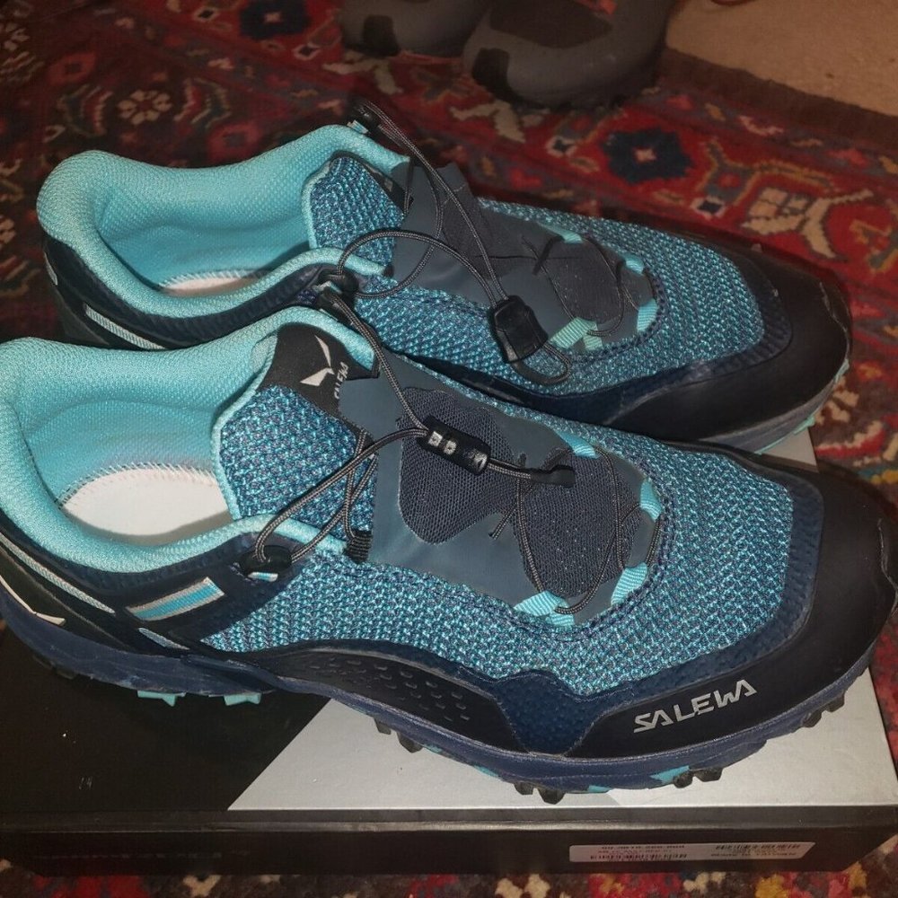 Salewa Women's Ultra Train II Size 9 Capri/Poseidon